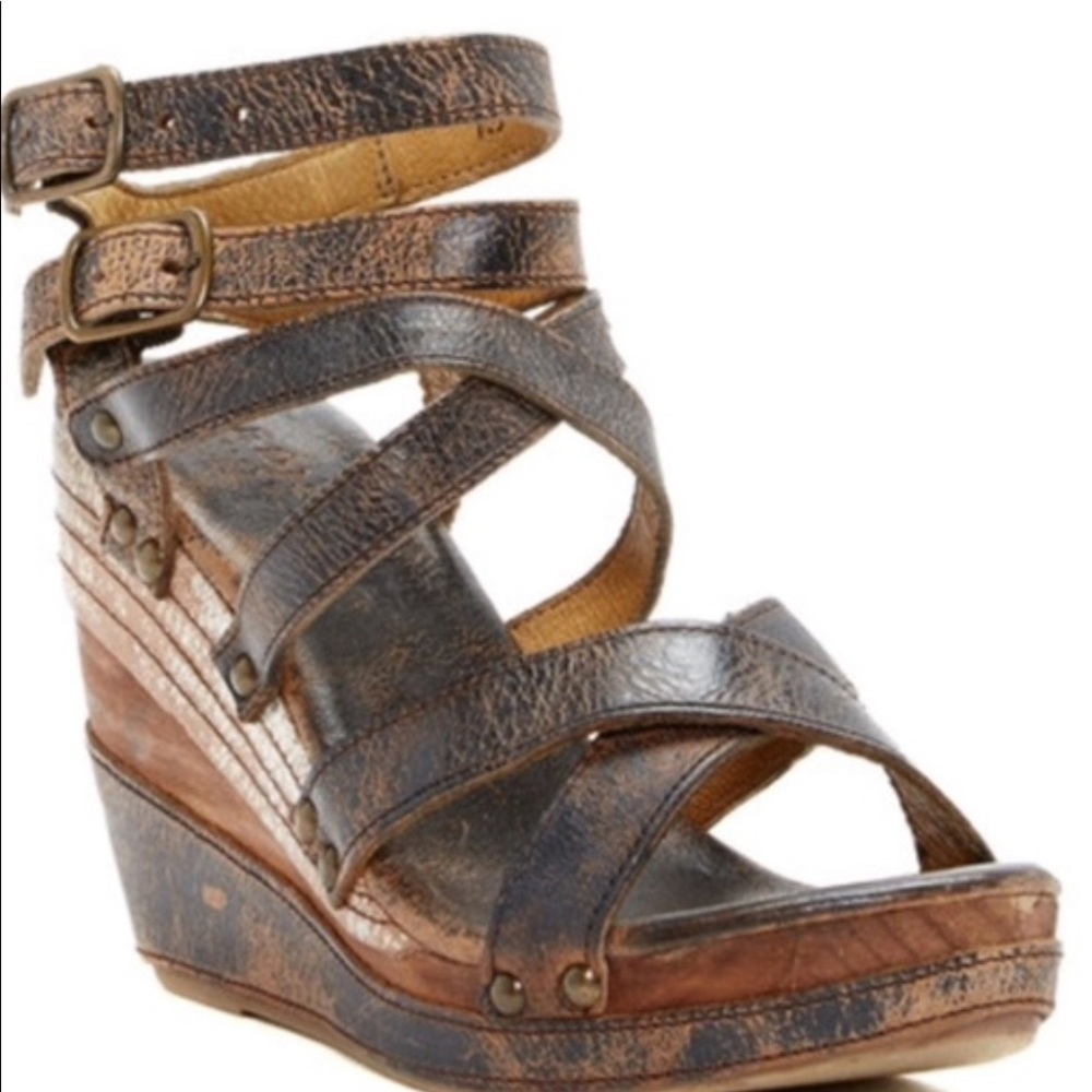 Bed Stu Wedge Heels 7